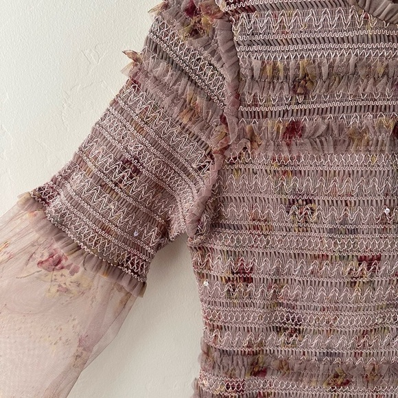 NWT ⭐️ Needle & Thread! ⭐️ Petal Pink Dress - Picture 8 of 12